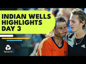 Nadal vs Korda Thriller; Medvedev, Tsitsipas Begin Campaigns | Indian Wells 2022 Highlights Day 3