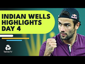 Zverev Faces Paul; Berrettini & Rublev Play Opening Matches | Indian Wells 2022 Highlights Day 4