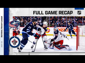 Columbus Blue Jackets vs Winnipeg Jets | Mar.25, 2022 | Game Highlights | NHL 2022 | Обзор матча