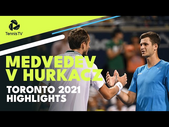 Daniil Medvedev vs Hubert Hurkacz | Toronto 2021 Highlights