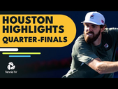 Opelka Meets Brouwer; Fritz, Isner & Tiafoe In Action | Houston 2022 Highlights Quarter-Finals