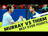 Best Points From EVERY Andy Murray vs Dominic Thiem Match (So Far)
