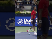 Novak Djokovic Sportsmanship vs Monfils 