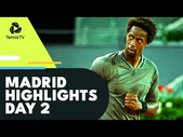 Murray Battles Thiem; Sinner and Paul Clash | Madrid 2022 Day 2 Highlights