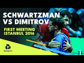 An ABSORBING First Meeting Between Grigor Dimitrov And Diego Schwartzman In Istanbul 2016