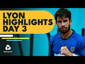 Norrie Meets Cerundolo; De Minaur Battles Humbert | Lyon 2022 Day 3 Highlights