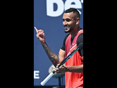 Only Nick Kyrgios would finish a match like this! 