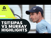 Stefanos Tsitsipas vs Andy Murray Highlights | Stuttgart 2022 Quarter-Final