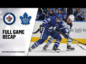 Winnipeg Jets vs Toronto Maple Leafs | Mar.13, 2021 | Game Highlights | NHL 2021 | Обзор матча