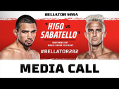 Media Call | Leandro Higo vs. Danny Sabatello | Bellator 282