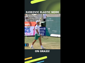 Novak Djokovic Will Slide On Any Surface To Hit A Winner  