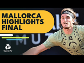 Stefanos Tsitsipas vs Roberto Bautista Agut For The Title | Mallorca 2022 Final Highlights