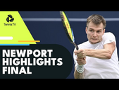 Maxime Cressy Battles Alexander Bublik for the Title | Newport 2022 Final Highlights