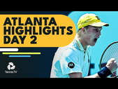 Paul Faces Sock, Brooksby, Kokkinakis, Paire all in Action | Atlanta 2022 Day 2 Highlights
