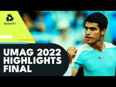 Carlos Alcaraz vs Jannik Sinner For The Title | Umag 2022 Final Highlights