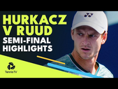 Hubert Hurkacz vs Casper Ruud | Montreal 2022 Semi-Final Highlights