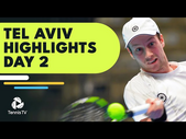Van De Zandschulp Faces Sousa; Karatsev & Korda In Action | Tel Aviv Day 2 Highlights