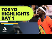 Tiafoe Takes On Uchiyama; Daniel, Nakashima & More Feature | Tokyo 2022 Highlights Day 1