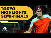 Fritz Battles Shapovalov; Tiafoe Takes On Kwon | Tokyo 2022 Semi-Finals Highlights