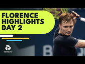 Bublik Against Garin; Nakashima & Gasquet In Action | Florence 2022 Highlights Day 2