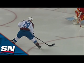 Nathan MacKinnon Turns On Jets And Goes Top Shelf To Score Breakaway Goal