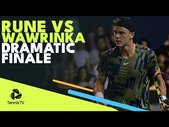 Holger Rune vs Stan Wawrinka Dramatic Finale! | Paris 2022 Highlights
