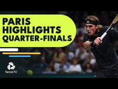 Alcaraz vs Rune in Clash of Teens; Djokovic, Tsitsipas Feature | Paris 2022 Quarter-Final Highlights