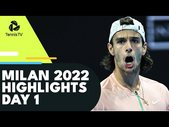 Musetti, Draper & Nakashima Feature & More! | Next Gen ATP Finals Highlights Day 1