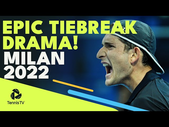 EPIC TIEBREAK DRAMA!  Francesco Passaro vs Matteo Arnaldi | Next Gen ATP Finals 2022