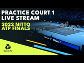 2022 Nitto ATP Finals Live Stream - Practice Court 1 | Turin
