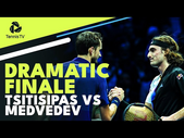 DRAMATIC FINALE: Stefanos Tsitsipas Faces Daniil Medvedev | Nitto ATP Finals 2022 Highlights