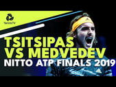 Stefanos Tsitsipas vs Daniil Medvedev | Nitto ATP Finals 2019 Extended Highlights