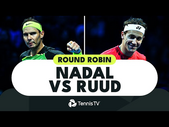 Rafael Nadal's Final Match of 2022 vs Casper Ruud | Nitto ATP Finals 2022