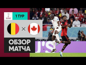 Бельгия - Канада. Обзор матча ЧМ-2022 23.11.2022