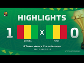 24.03.2021 - Гвинея - Мали. Обзор матча. Голы и лучшие моменты