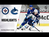 Winnipeg Jets vs Vancouver Canucks | Mar.24, 2021 | Game Highlights | NHL 2021 | Обзор матча