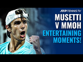 Lorenzo Musetti vs Michael Mmoh: Entertaining Moments! | Miami 2021 Highlights