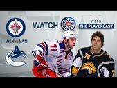 Watch Winnipeg Jets vs. Vancouver Canucks LIVE - The Playercast presented by Coca-Cola