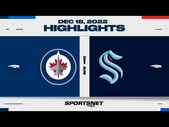 NHL Highlights | Jets vs. Kraken - December 18, 2022