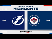 NHL Highlights | Lightning vs. Jets - January 6, 2023
