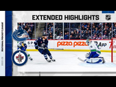Vancouver Canucks vs Winnipeg Jets | Jan.08, 2023 | Game Highlights | NHL 2023 | Обзор матча