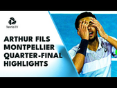18-Year-Old Arthur Fils Reaches First Semi-Final! | Montpellier 2023 Highlights