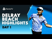 Nishioka Faces Otte; Americans Mmoh, Kovacevic, Kudla Feature | 2023 Delray Beach Day 1 Highlights