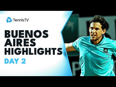Thiem Seeks First Calendar Win; Baez, Cerundolo in Action | 2023 Buenos Aires Day 2 Highlights