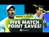Andy Murray vs Jiri Lehecka CRAZY Ending! | Doha 2023 Highlights