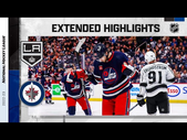 Los Angeles Kings vs Winnipeg Jets | Feb.28, 2023 | Game Highlights | NHL 2023 | Обзор матча