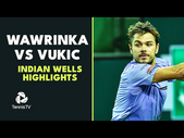 Stan Wawrinka vs Aleksandar Highlights | Indian Wells 2023