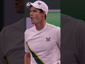 Andy Murray Couldn't Believe His Own Shot 