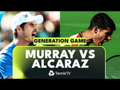 GENERATION GAME: Carlos Alcaraz vs Andy Murray | Indian Wells 2021 Extended Highlights