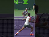 Novak Djokovic & Rafael Nadal Play INCREDIBLE Point 